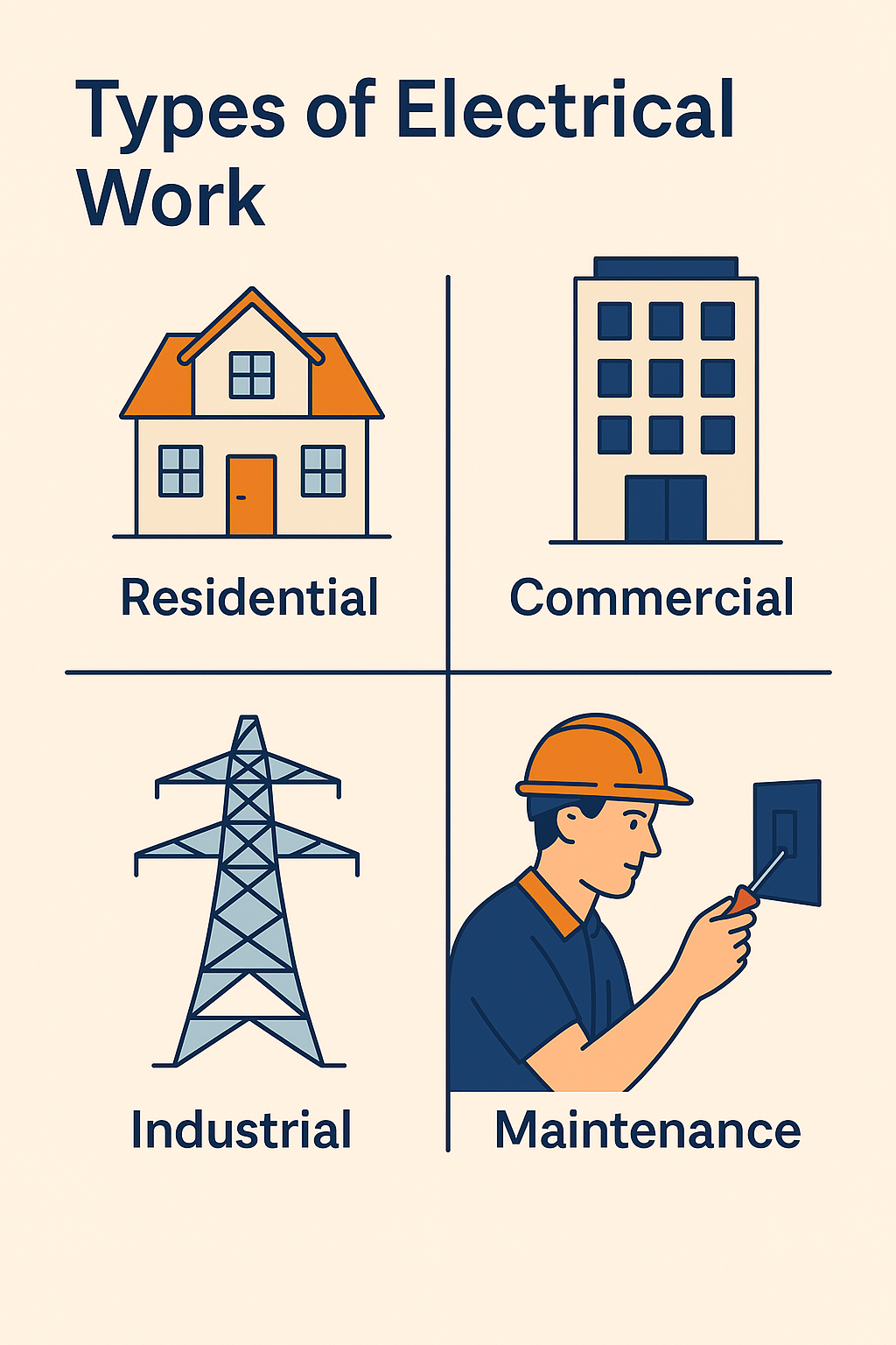 Types of Electrical Work